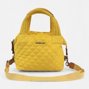 MZ Wallace Small Sutton Deluxe Tote in Yellow